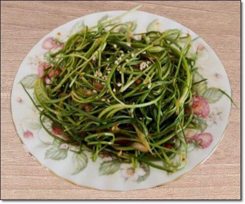 세발나물 무침