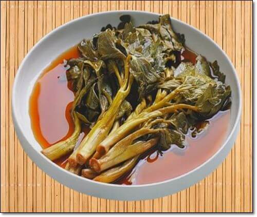 방풍나물장아찌 