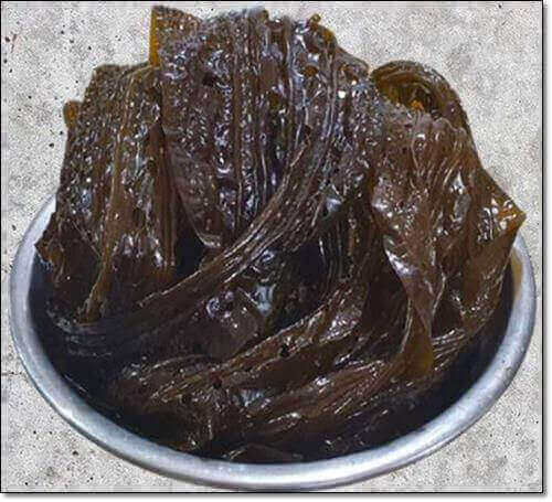 마그네슘이 풍부한 해조류 곰피