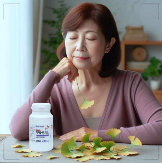 기넥신 효능 및 은행잎의 혈액 순환 촉진 효과
