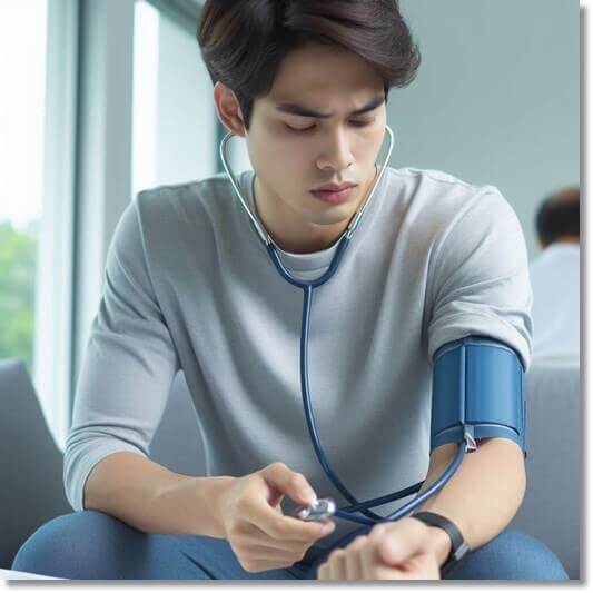 혈압이 높은 순환기 장애 환자 5