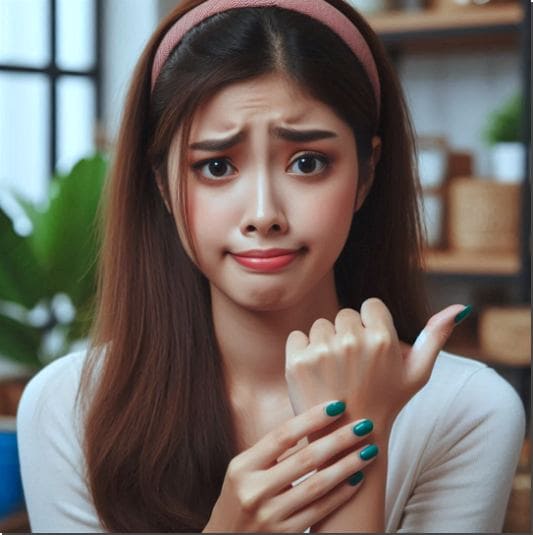 엄지손가락 마디 통증 2
