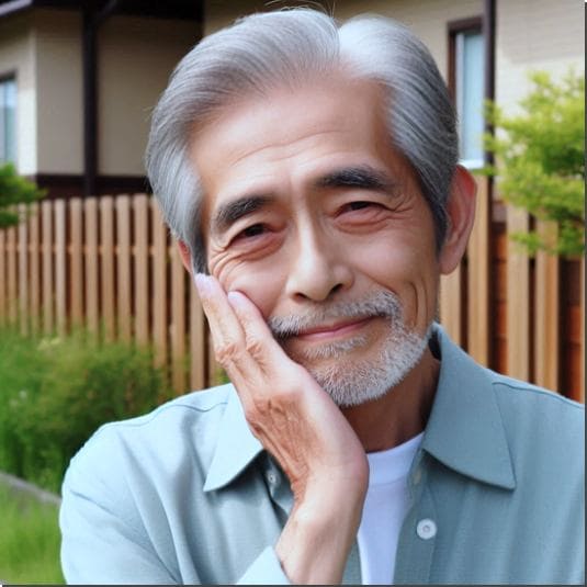 피부 건강이 좋은 노인 2 1