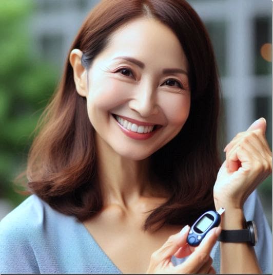 혈당 조절이 되는 당뇨 환자 1