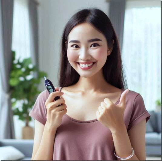 혈당 관리하는 당뇨 전증 환자 1