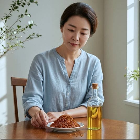 홍화시 기름 효능 2