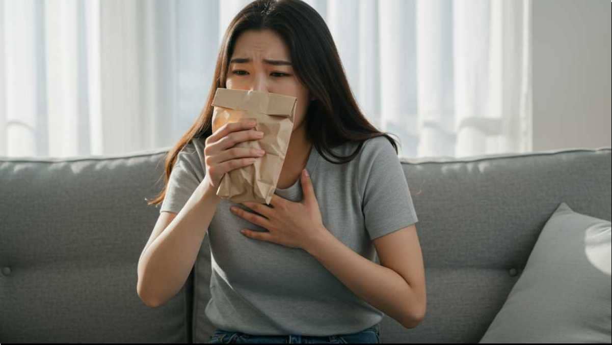 과호흡증후군 초기증상, 3분 안에 진정시키는 응급처치법