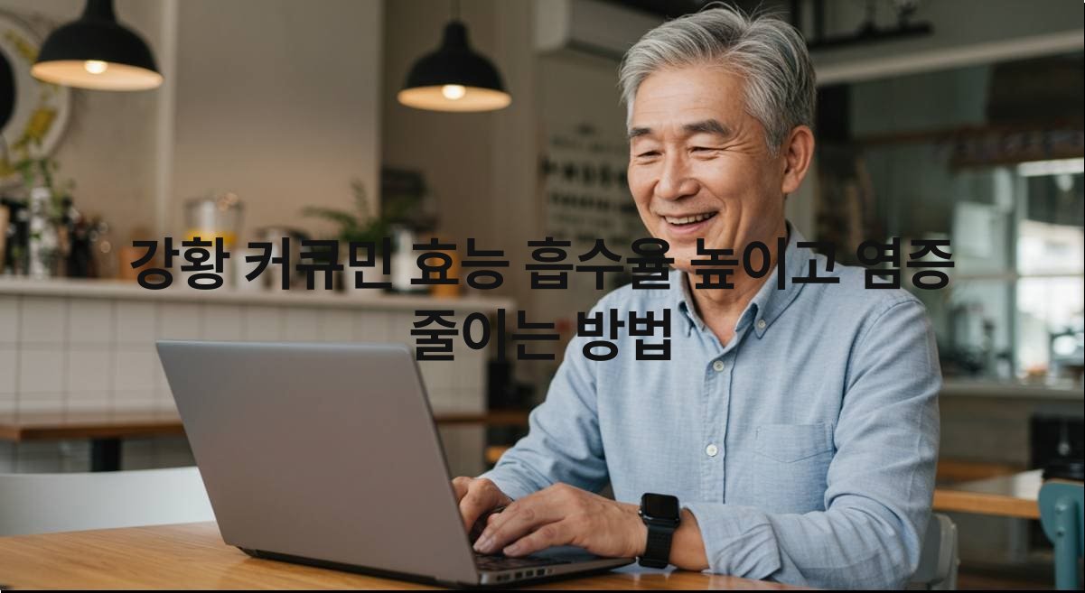 강황 커큐민 효능 흡수율 높이고 염증 줄이는 방법